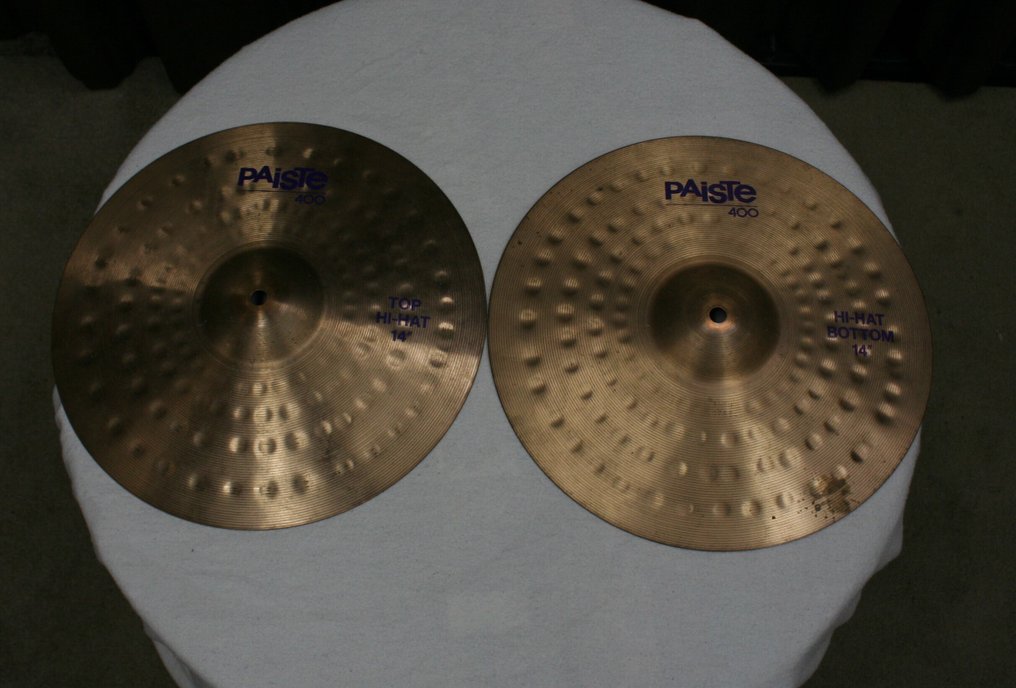 Paiste - 400 series 14 inch - 踩镲钹套装 - 瑞士  (没有保留价) #1.0