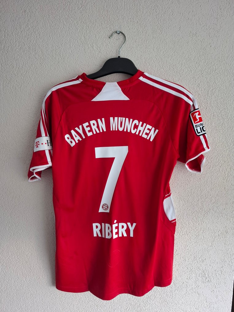 拜仁慕尼黑 - 德国足球联盟 - Frank Ribéry - 2007 - 足球衫 #1.0