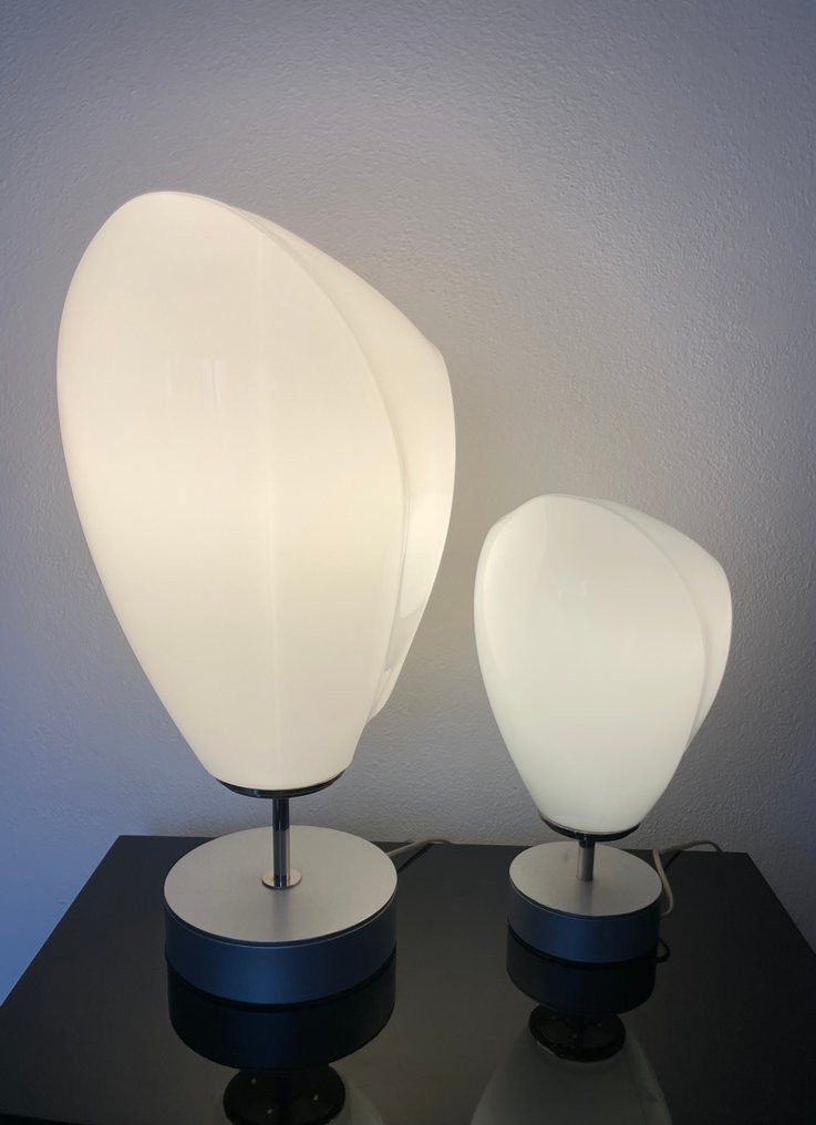 Penta - Επιτραπέζιο φωτιστικό (2) - Γυαλί οπαλίνης - His & Hers Set #1.0