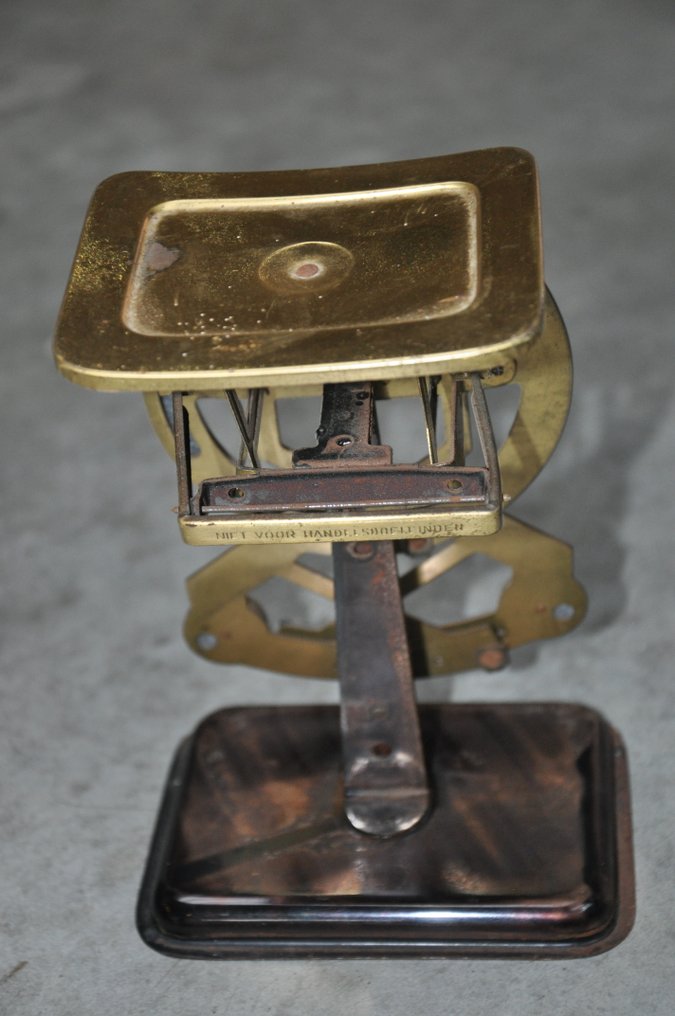 Columbus - Balança (2) - Ferro, Latão - Bilateral Brievenweeg #4.3