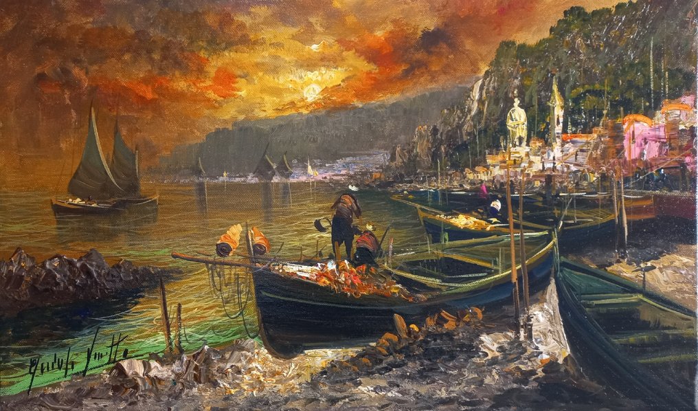 Guido Vuotto (1964) - Sorrento a tramonto #4.3