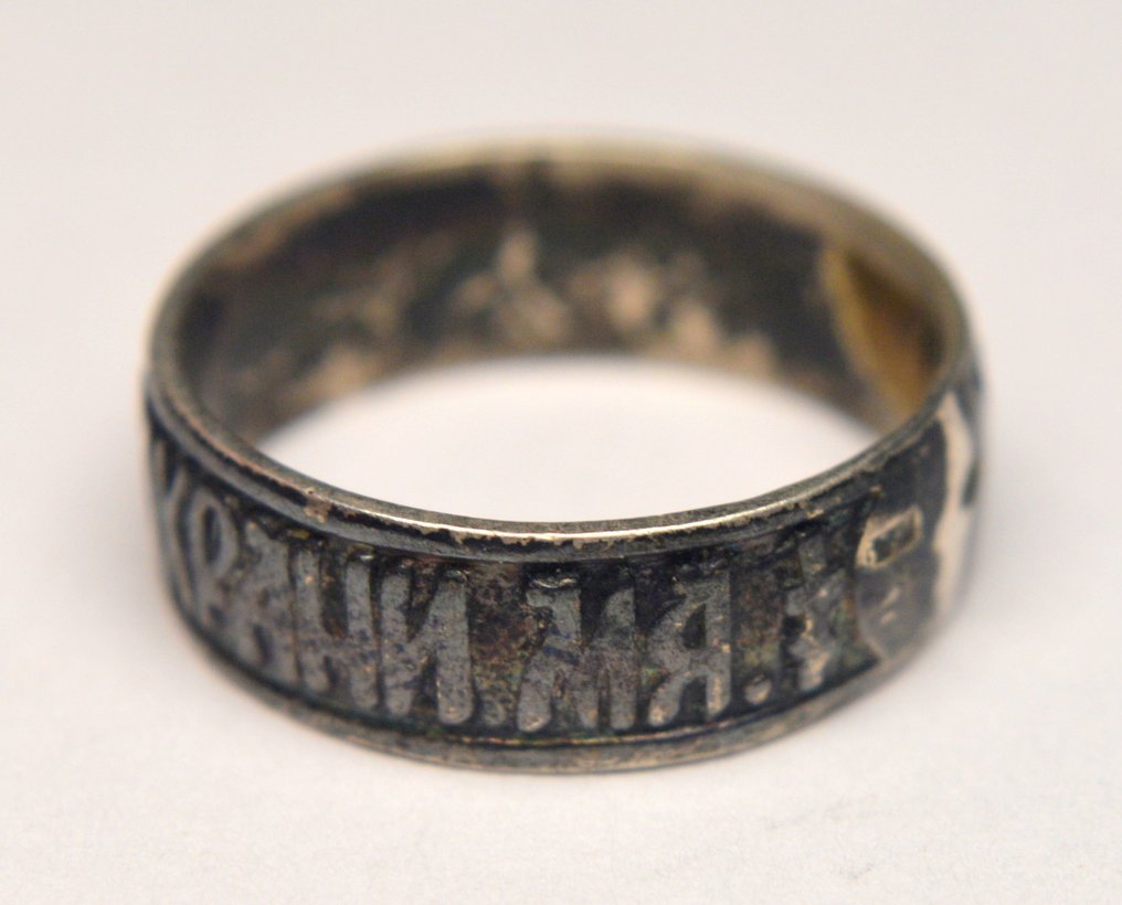 Russa Ortodoxa - Prata 925 - Anel - Salvar & Proteger #4.3