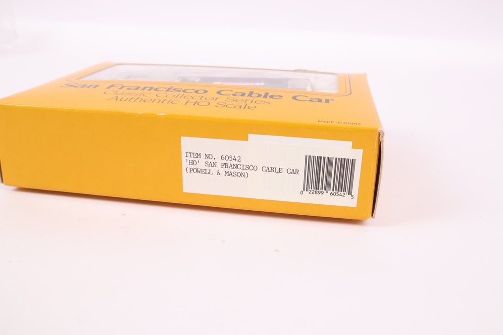 Bachmann H0 - 60542 - 模型電車 (1) - 旧金山缆车 - Powell & Mason #2.1