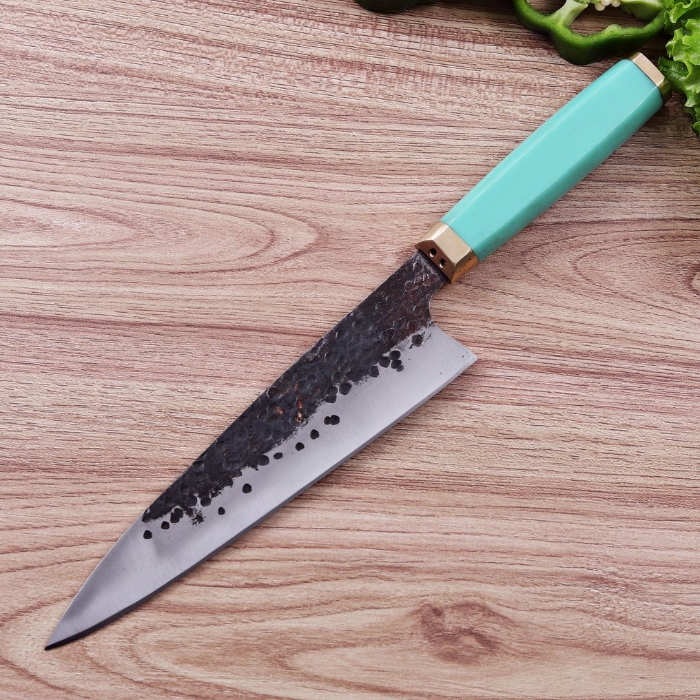 Sam Knives Handcrafted Chef’s Knife - 餐刀 - 鋼, 樹脂 - A123 #1.0