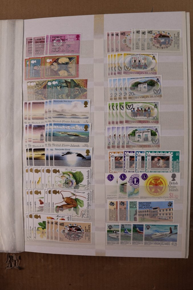 World 1924/2010 - Large stock in 1 Leuchtturm stock book #4.3