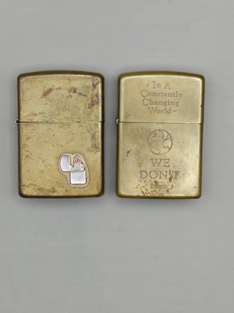 Zippo - Ingen mindstepris - Lighter - Messing -  (2) #1.0