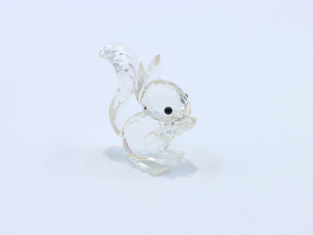 Figure - Swarovski - Eekhoorn met Noot (Boxed + certificate) - Cristal #3.2