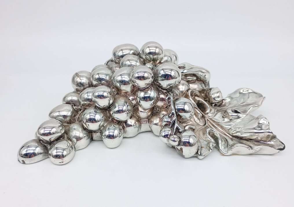 Sculpture, Grappolo d'uva - 5 cm - Argent #1.0