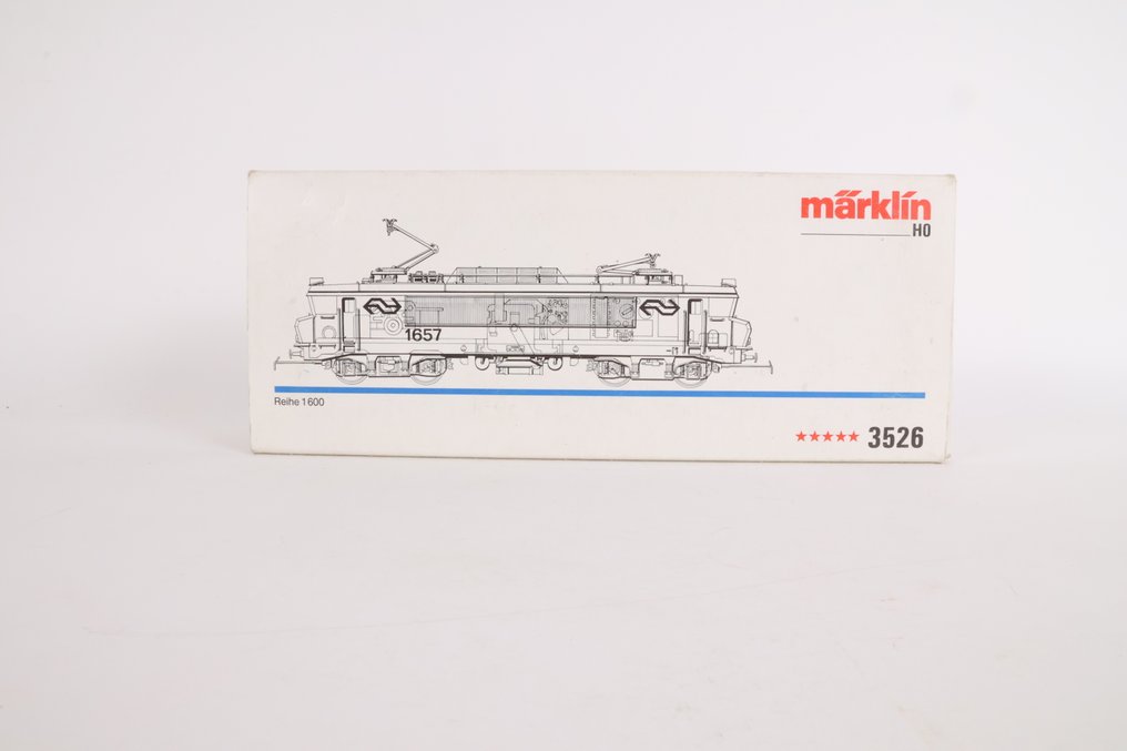Märklin H0 - 3526.4 - Electric locomotive (1) - 1657 Rotterdam - NS #1.0