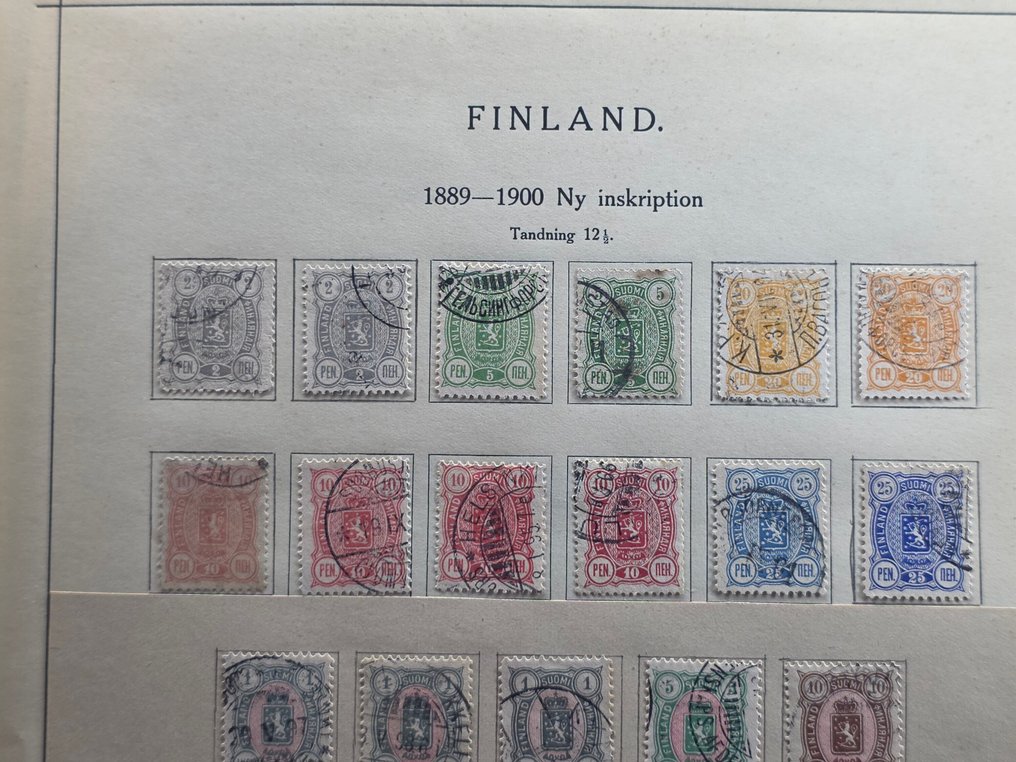 Finlanda 1860/1999 - Colecție într-un album #4.3