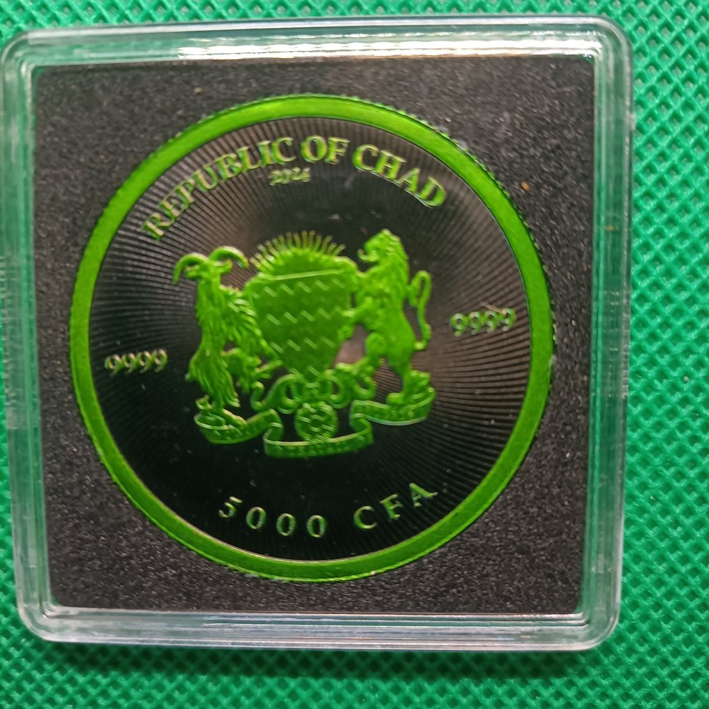 Csád, Libéria. 5000 CFA 2024 (Nincs minimálár) #3.2