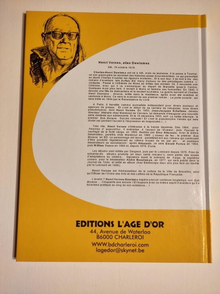Bob Morane - Henri Vernes - C - 1 Album - Édition limitée - 2003 #3.2