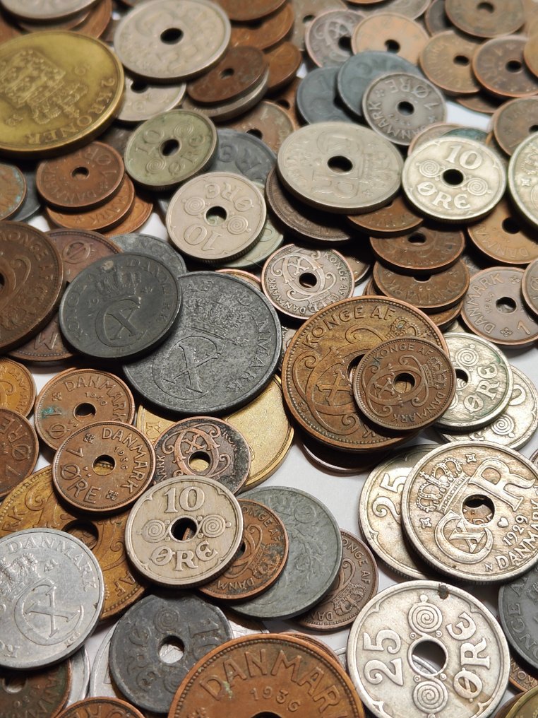 Danmark. Lot of 270 coins,  (Ingen mindstepris) #2.1