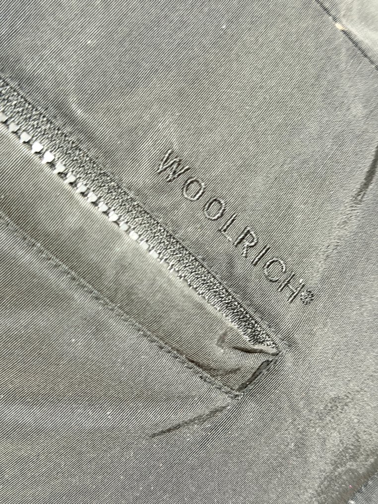 WOOLRICH Exclusive glamour Bomber REAL fur Boulder Coat down Jacket - No reserve price - Tg. M - Coat #4.3