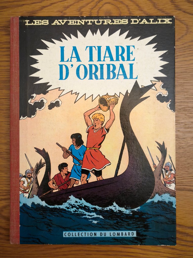 Alix T4 - La Tiare d'Oribal - 1 Album - Ensimmäinen ranskalainen painos - 1958 #1.0