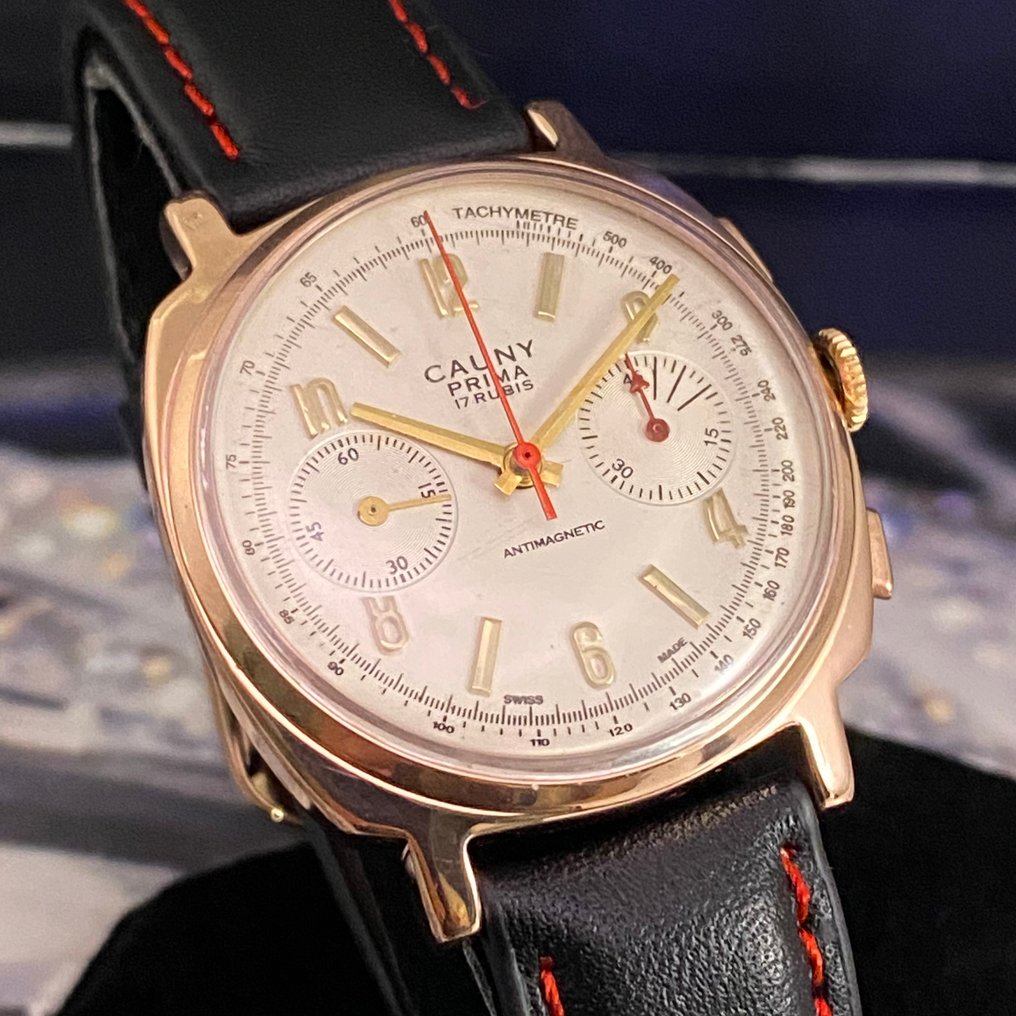 Cauny - Chronograph Cal. Landeron 248 - Zonder minimumprijs - 32 10 - Heren - 1960-1969  #1.0