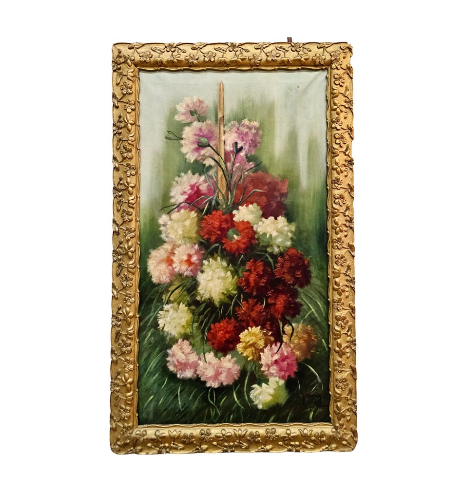 Miguel Parra (1780–1846), Circle of - Carnations in ceremonial repose #1.0