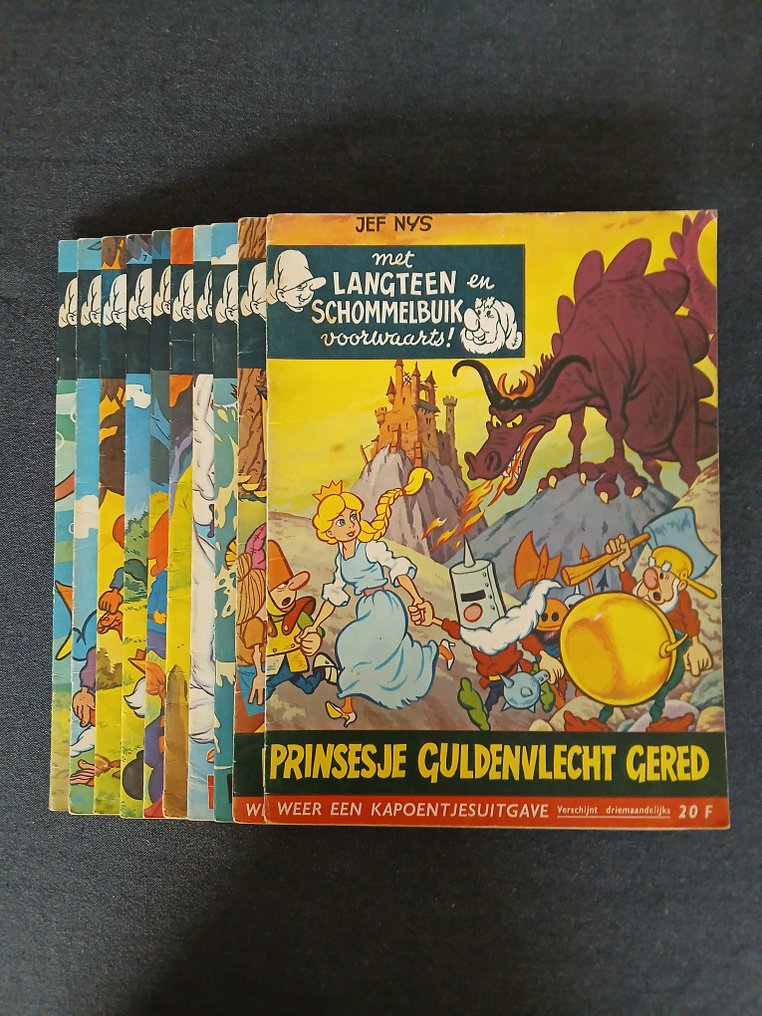 Langteen en Schommelbuik - Complete reeks SC - 10 Album - 1963/1967 #1.0