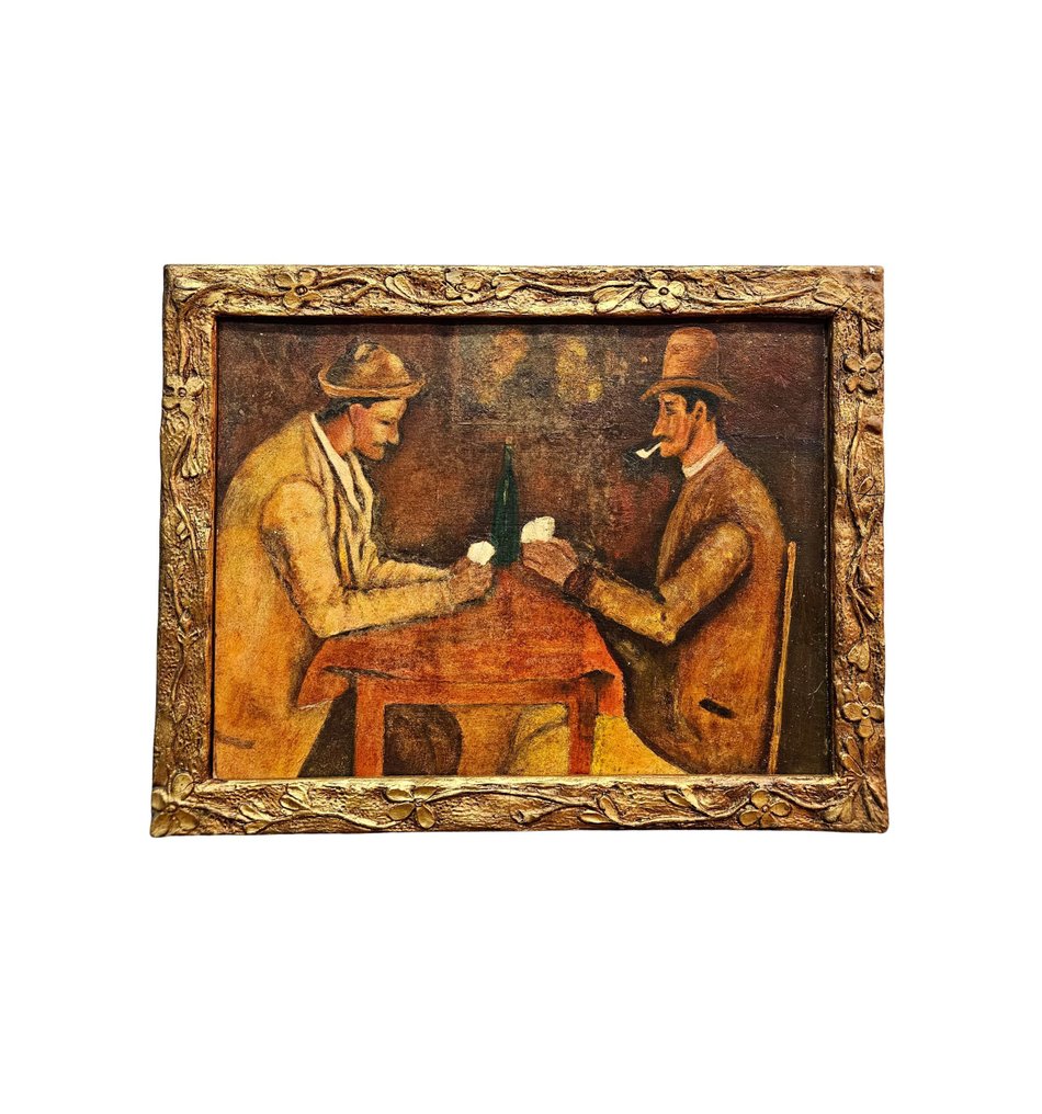 After Paul Cézzane (1839- 1906) - The card players #2.1