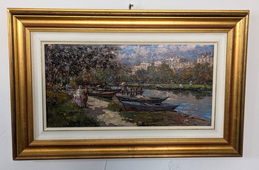 Antonio Gravina (1934-2011) - Riva del fiume #3.2