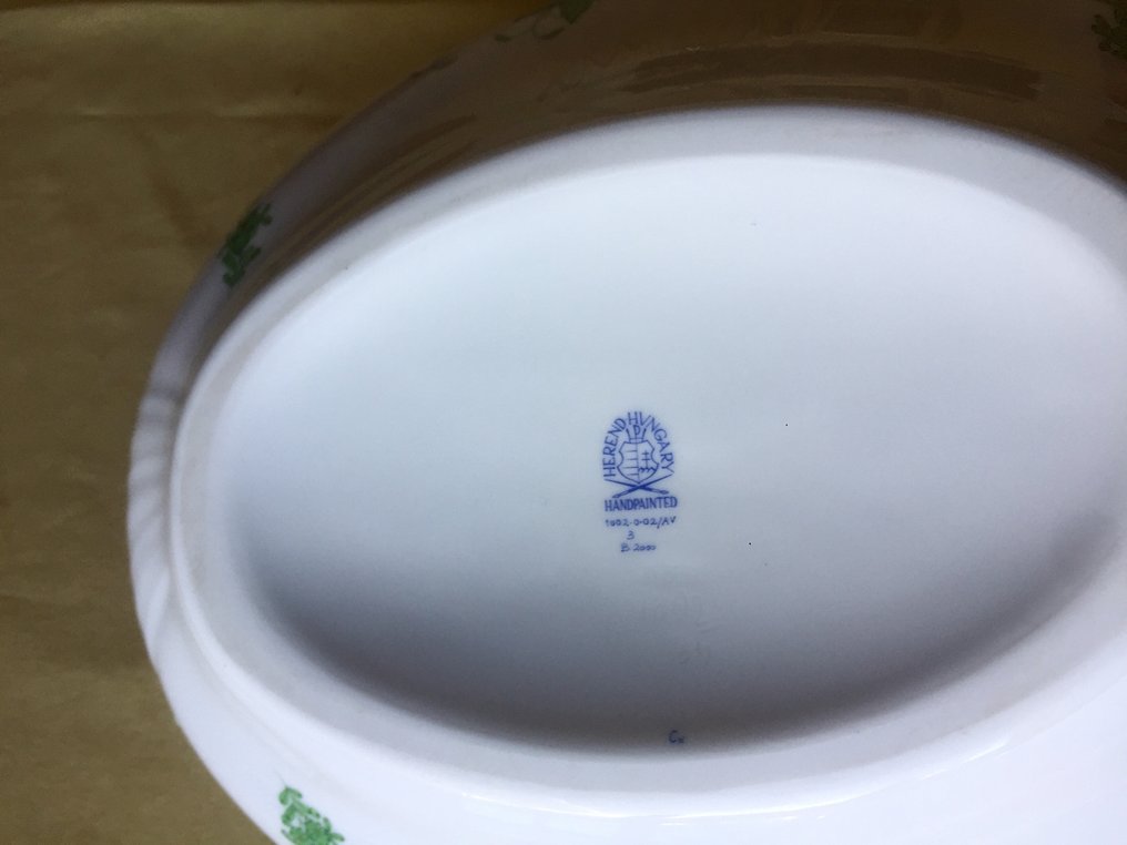 Herend - Levesestál - Apponyi - Porcelán - Kínai csokor #4.3