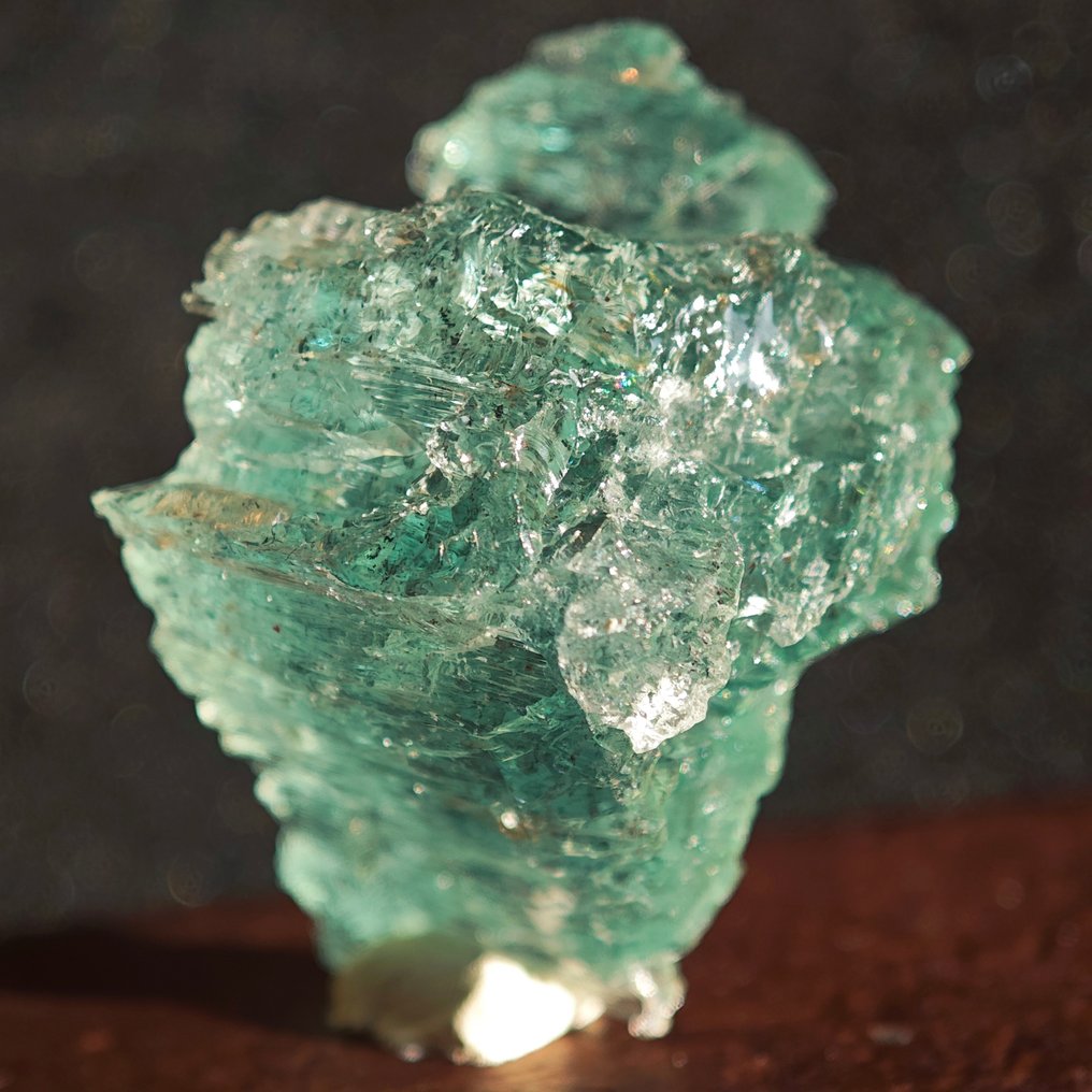 58,65 ct XL! AA+++ gejæstret stærk blå Aquamarine krystal- 11.73 g #3.2