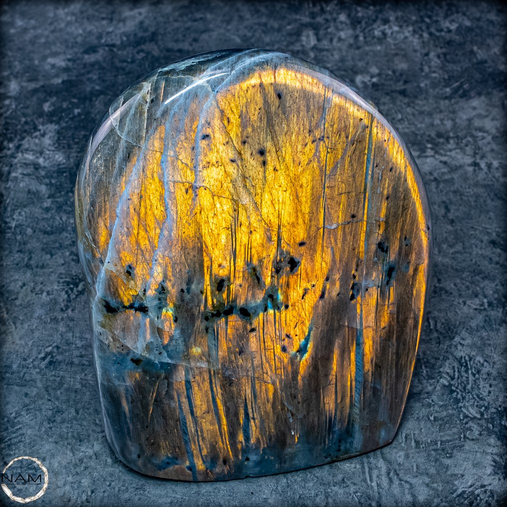 天然一等品质拉布拉多石 抛光的- 1787.24 g #1.0