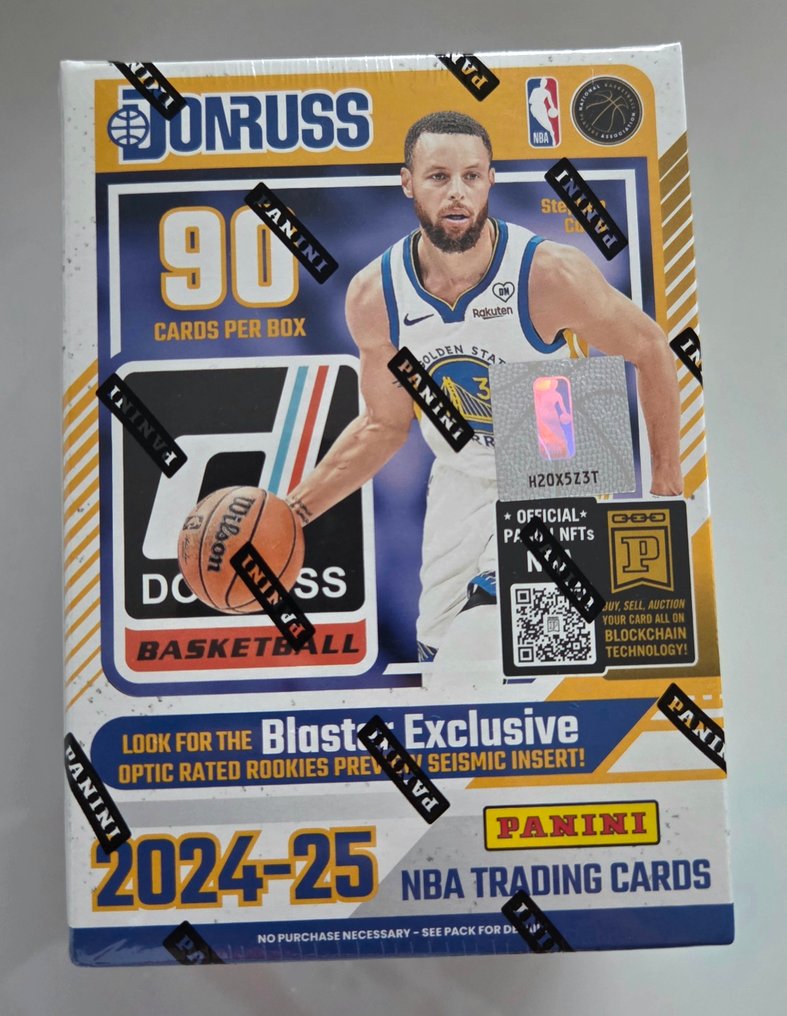 2024/25 帕尼尼 Donruss Stephen Curry Blaster Exclusive - 1 Box - 全新（M） #1.0