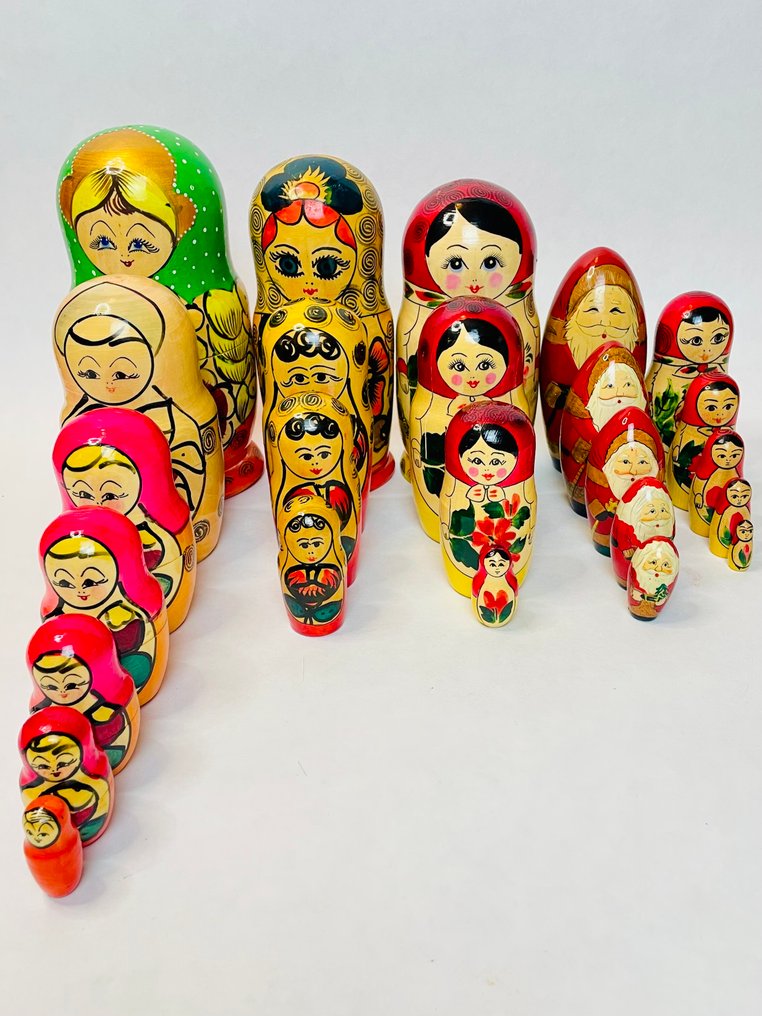 Temasamling - Matroesjkas på 60-80-tallet - XL #1.0