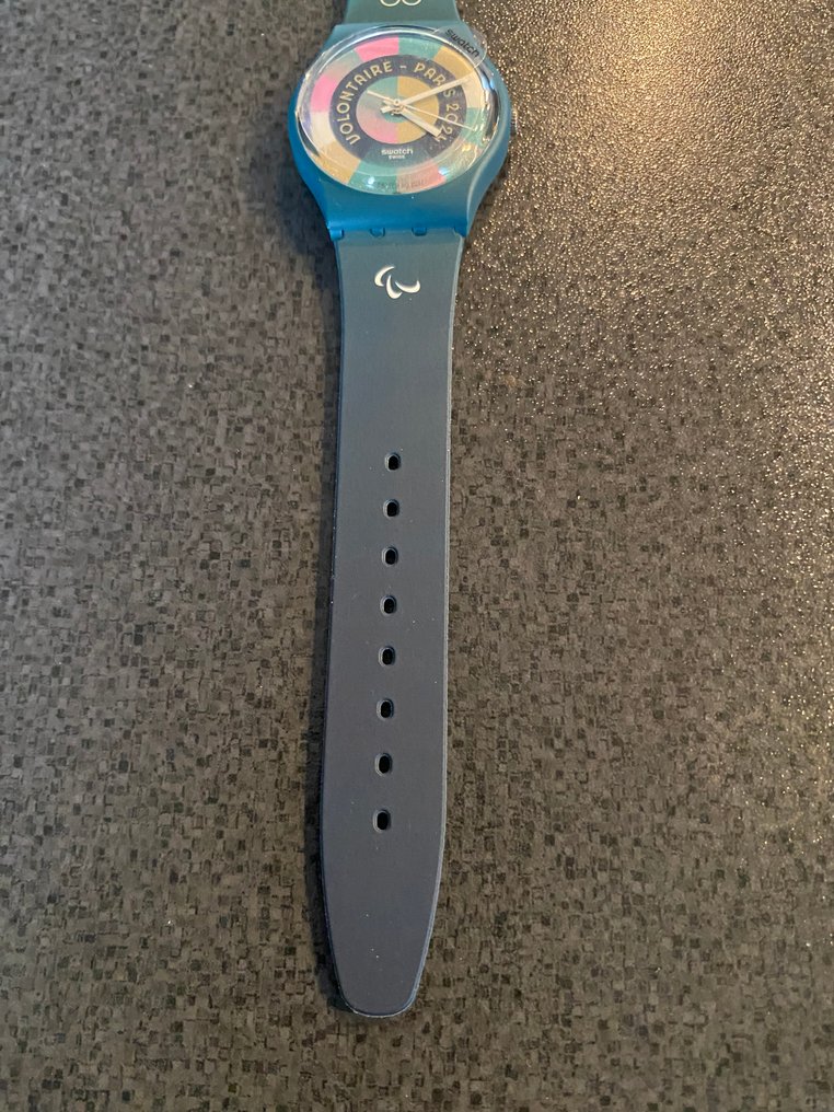 奥运会 - 2024 - 斯沃琪手表JO巴黎2024 - 自愿版。  #4.3