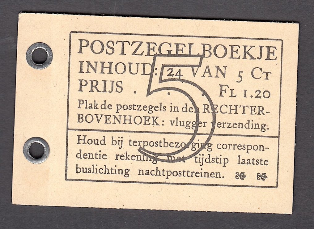 Holanda 1940 - Postzegelboekje - PZ43a #1.0