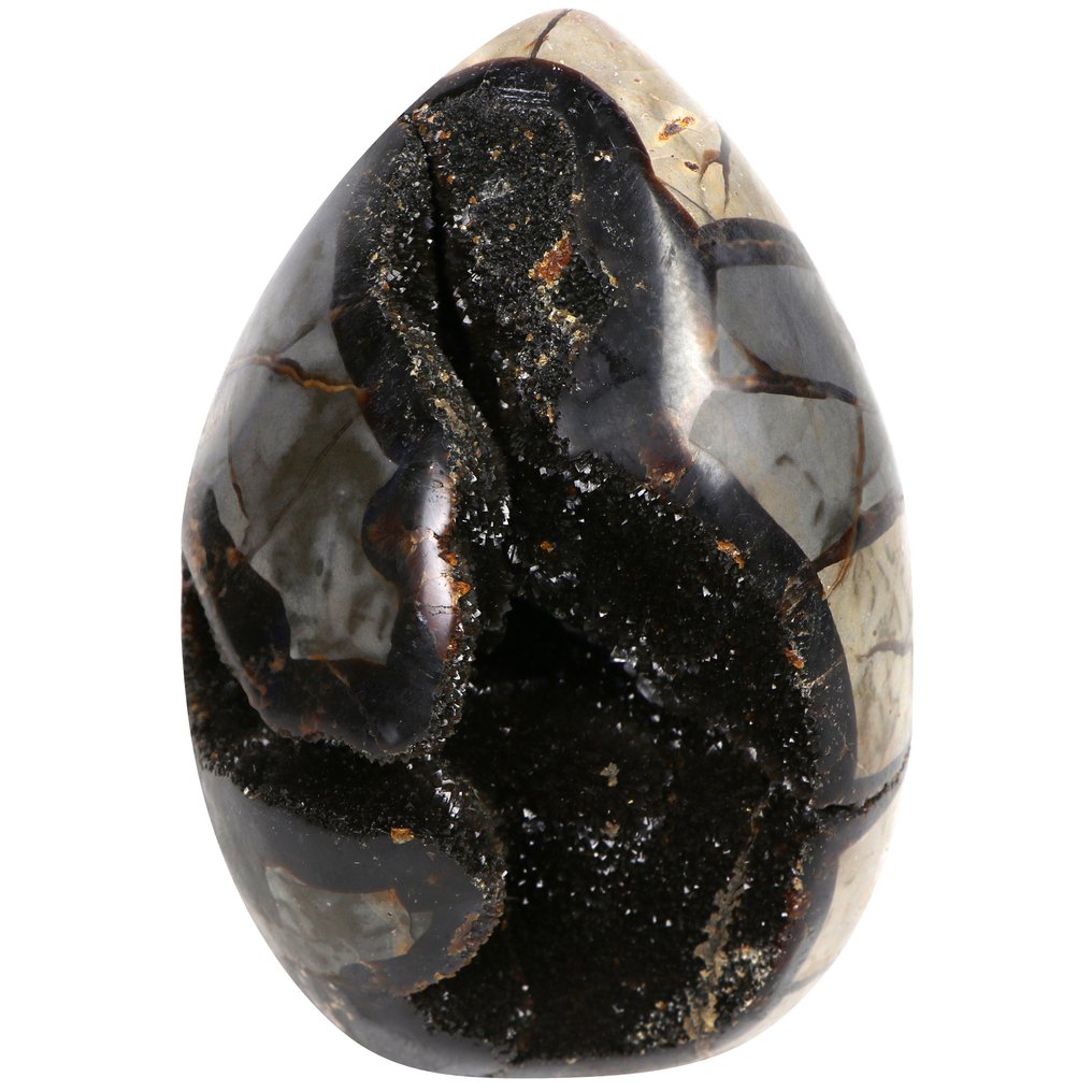 Dragons Egg - Septarias - 13x10x7 cm - Geode- 1.15 kg #1.0