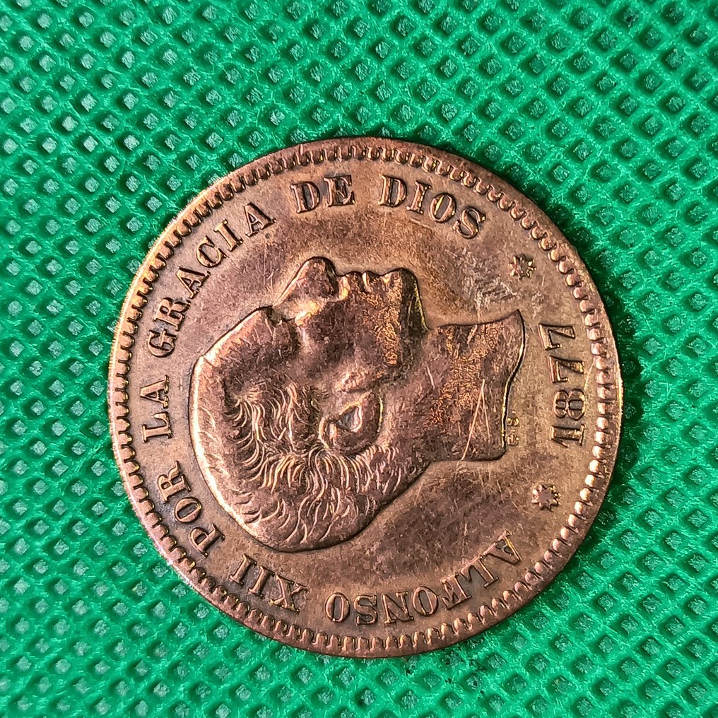 Spanien, Mexico. Alfonso XIII. Lote de 6 monedas 1877/1993  (Ingen mindstepris) #4.3
