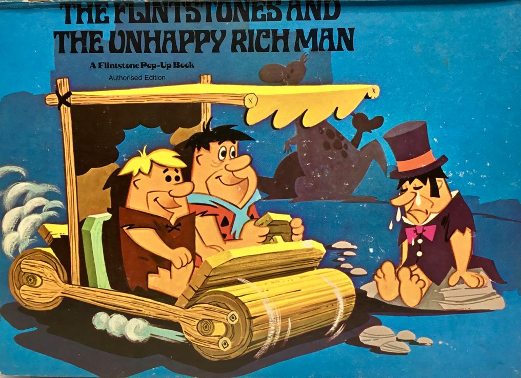 Hanna-Barbera - The Flintstones - Pop-Up Boek - 1974 #1.0