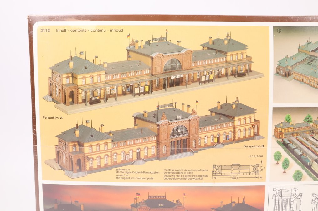 Faller N - 2113 - Modelltog byggesett (1) - Bouwpakket av Bonn-stasjon. #2.1