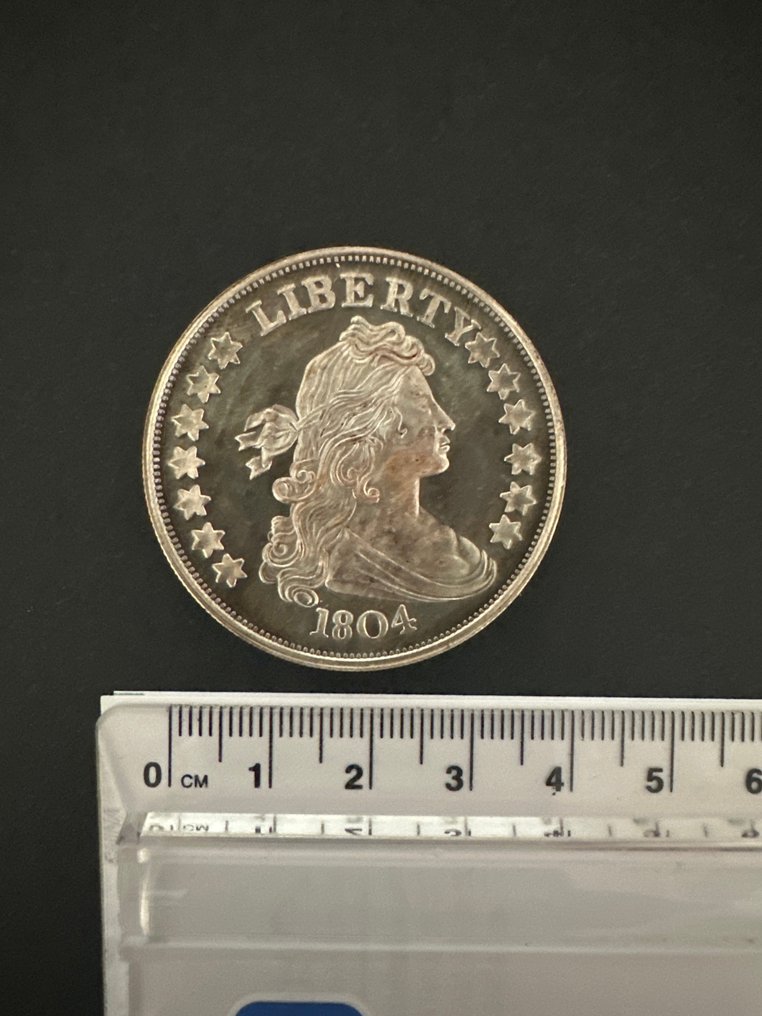 Ηνωμένες Πολιτείες. Medal 1 Oz copy "Dólar Dexter" de 1804  (χωρίς τιμή ασφαλείας) #2.1