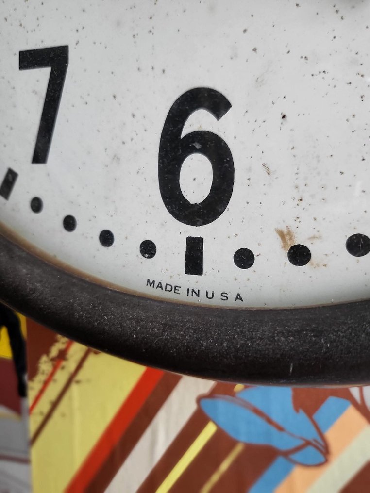 Telechron, 画钟 - General électric -  Industrial 人造树胶 - 1940-1950 - 通用电气时钟 #2.1