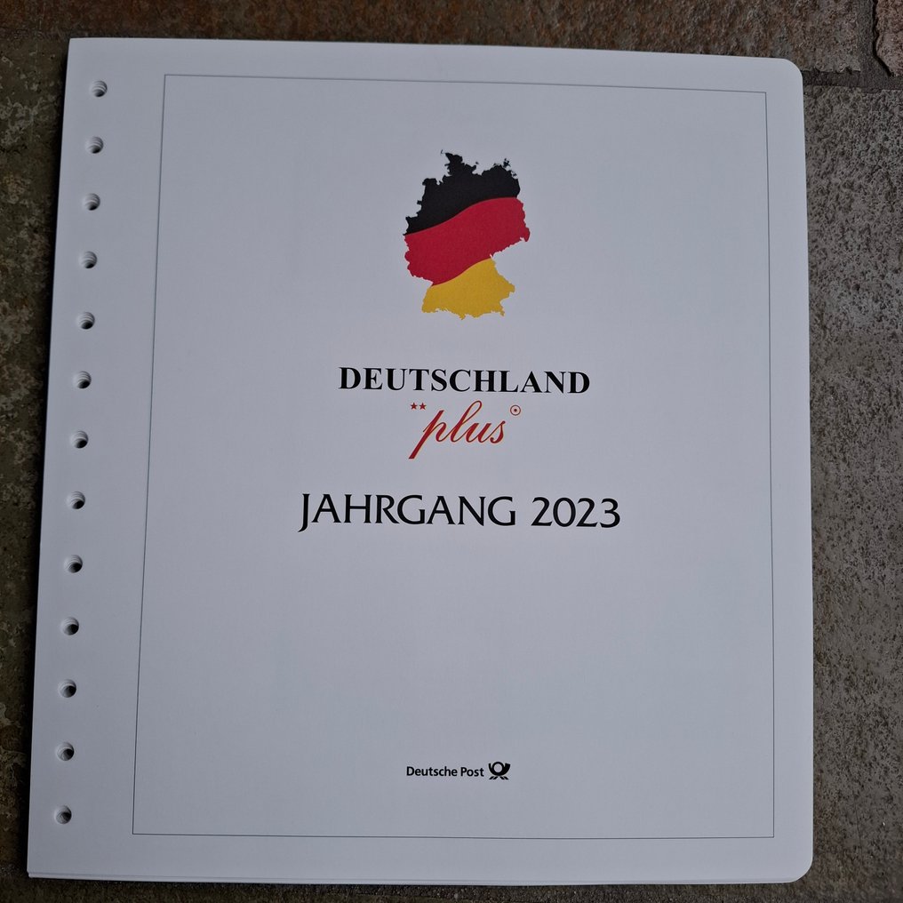 Alemania, República Federal 2023 - Colección completa en formularios preimpresos de Deutsche Post. #1.0