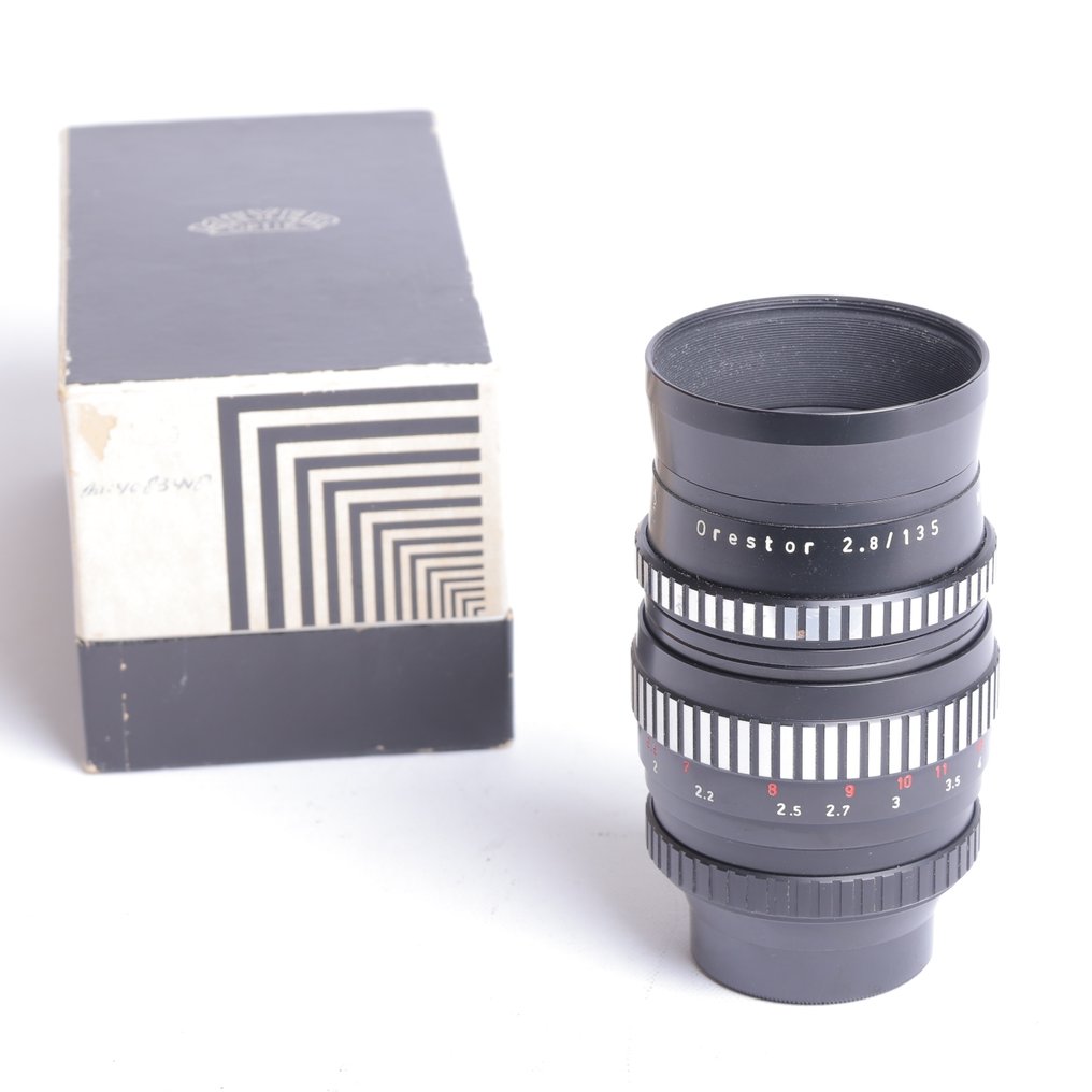 Meyer-Optik Görlitz Orestor 2,8/135mm *zie beschrijving* | Αναλογική φωτογραφική μηχανή #1.0