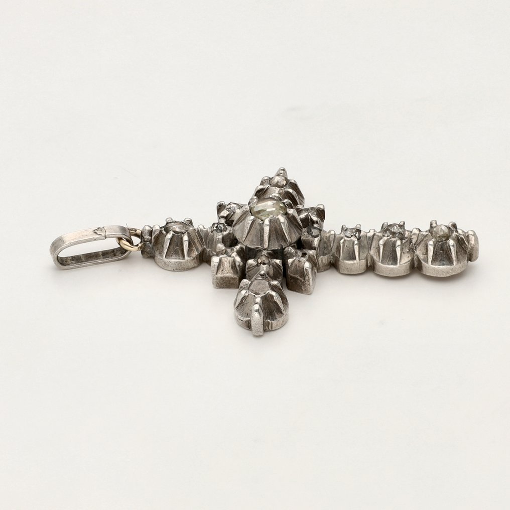 Sans prix de réserve - Pendentif Argent - Diamant #3.2