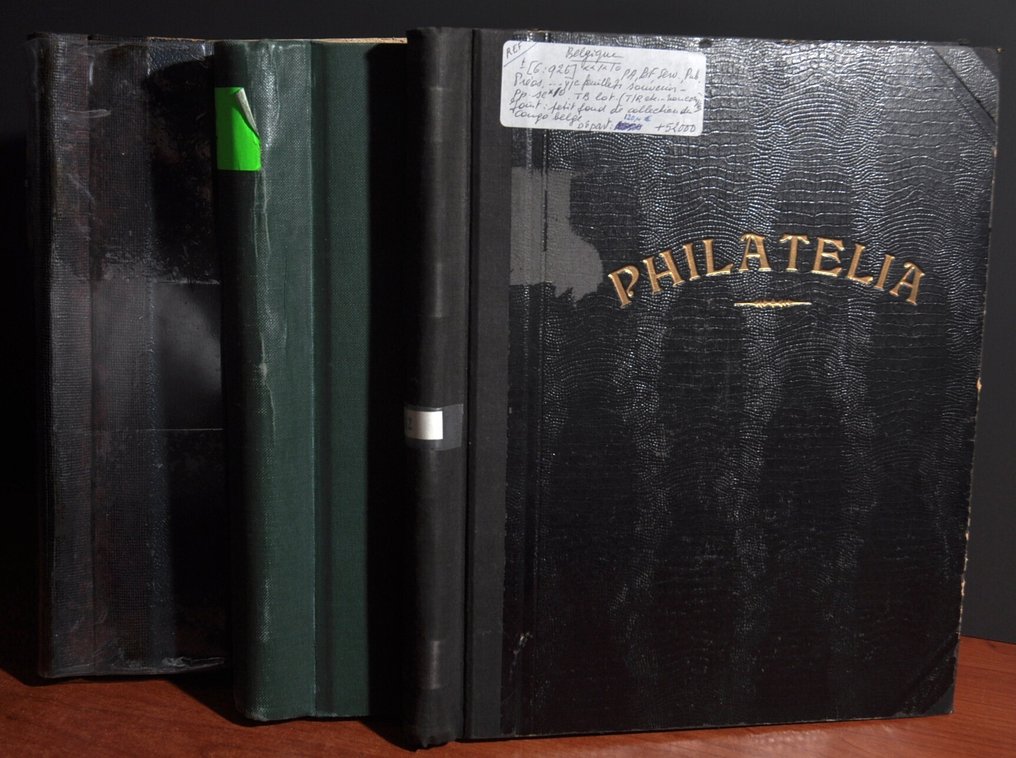 Βέλγιο  - Συλλογές από το 1849 σε διάφορα άλμπουμ (173 φωτογραφίες). #1.0