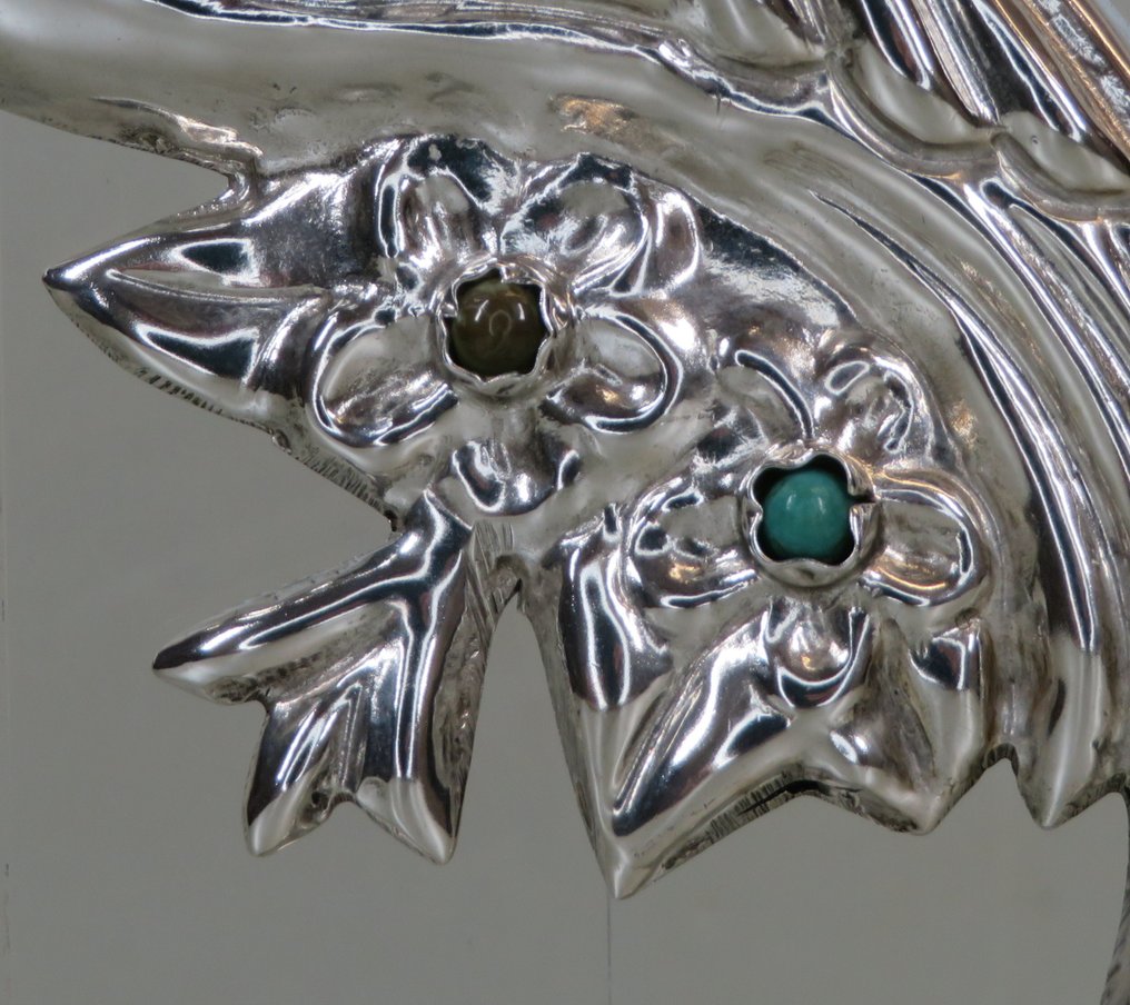 Ingen mindstepris - Broche Sølv - XXL Paradijsvogel #3.2