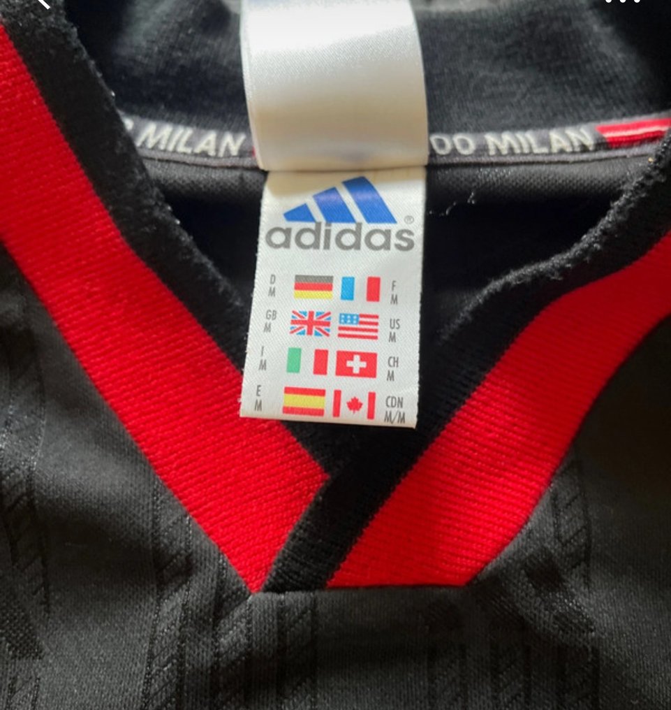 AC Milan - 義大利甲組足球聯賽 - 1998 - 足球衫 #2.1