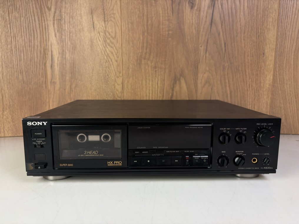 Sony - TC-K630ES - ES Series - 3 Head Cassette recorder-player #1.0
