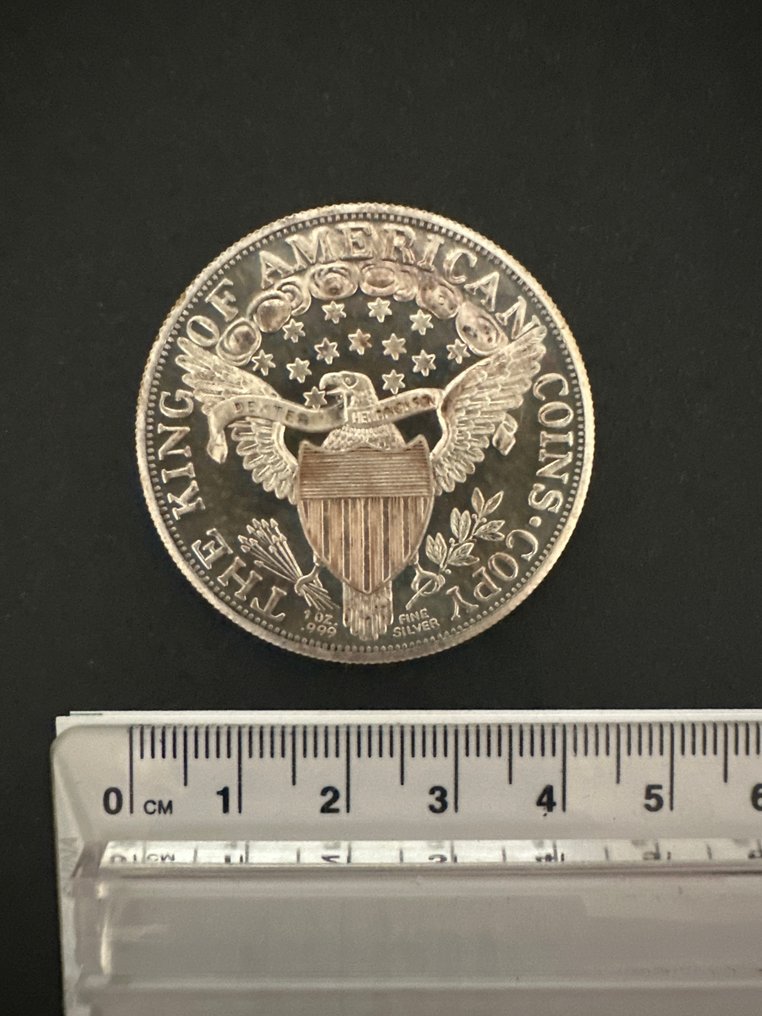 Ηνωμένες Πολιτείες. Medal 1 Oz copy "Dólar Dexter" de 1804  (χωρίς τιμή ασφαλείας) #3.2