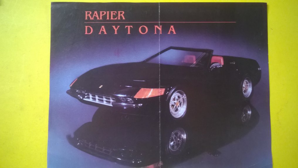 Brochure - Replica cars / Ferrari / Bugatti / Rinspeed / Bentley / Jaguar / Ruger Cars - 1970 #2.1