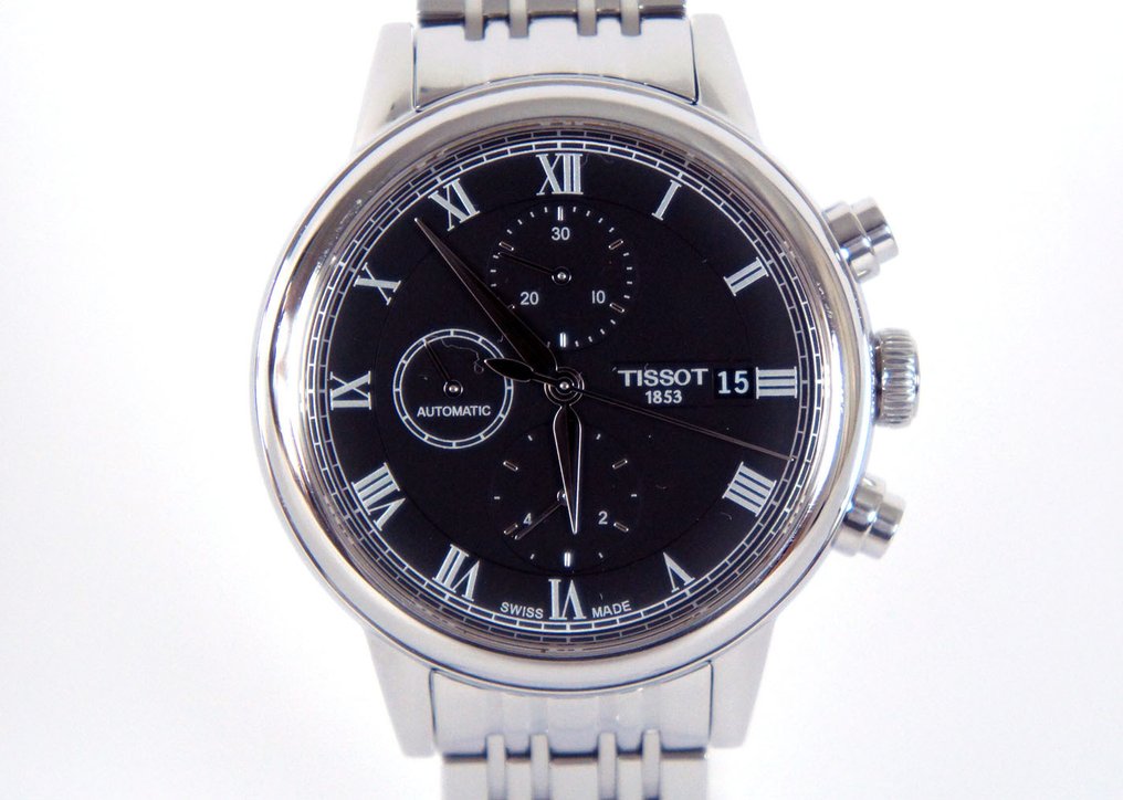 Tissot - T-Classic Carson Automatic Chronograph Men’s Watch - χωρίς τιμή ασφαλείας - T085.427A / ZVS 0MN Q33 - Άνδρες - 2010-2020  #1.0