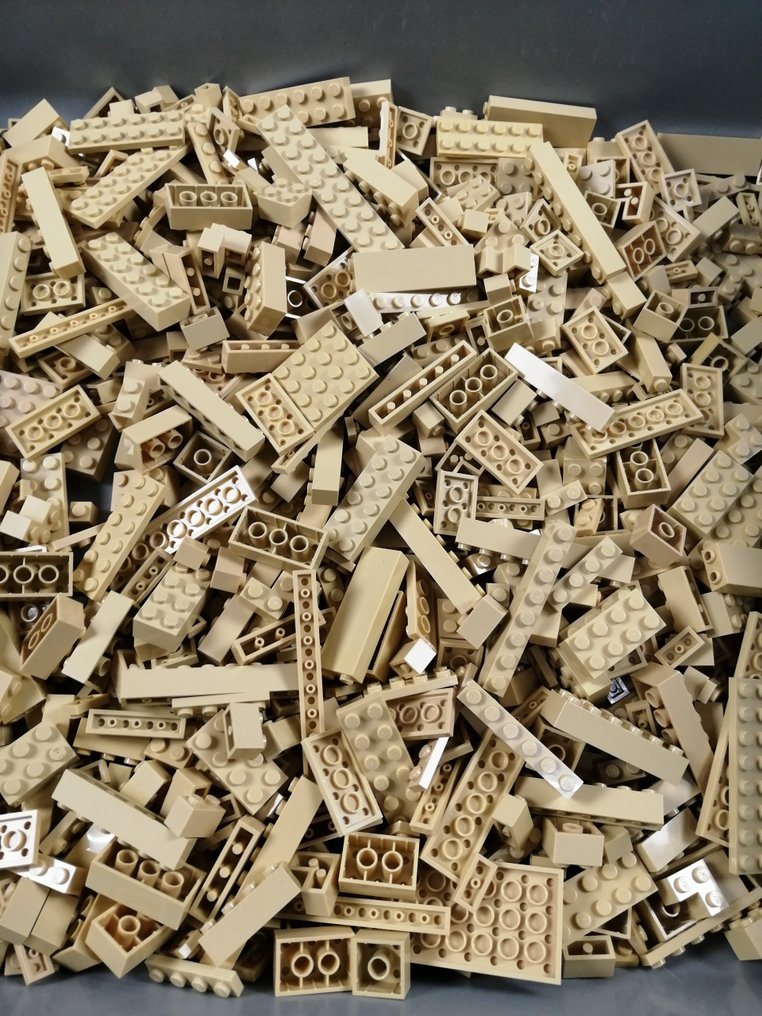 LEGO - geen serie - 02 Partij van 1000 Tan bouwstenen - 2010-2020 #3.2