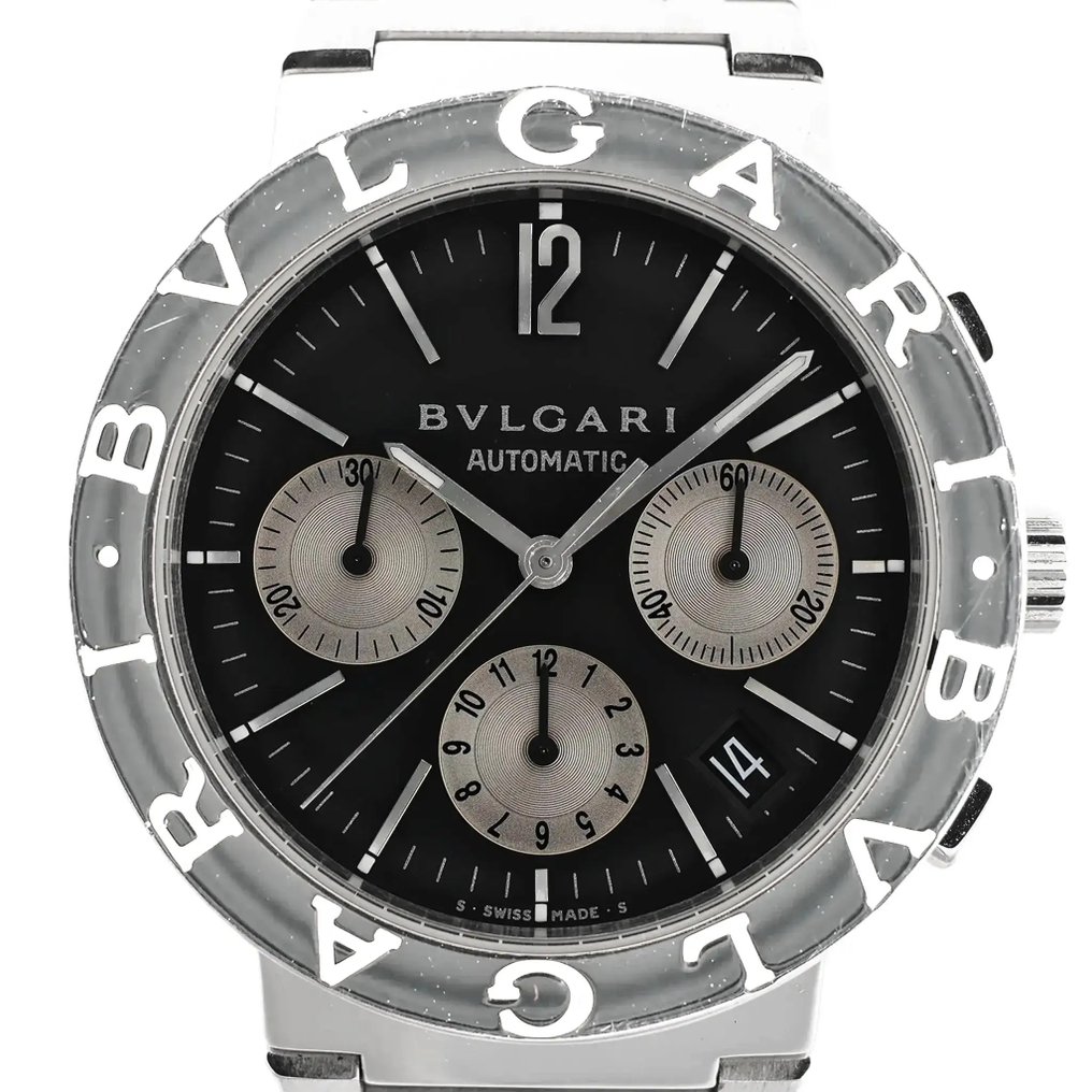Bulgari - Bvlgari Bvlgari Chronograph - BB38SSCH - Men - 2010-2020 #1.0