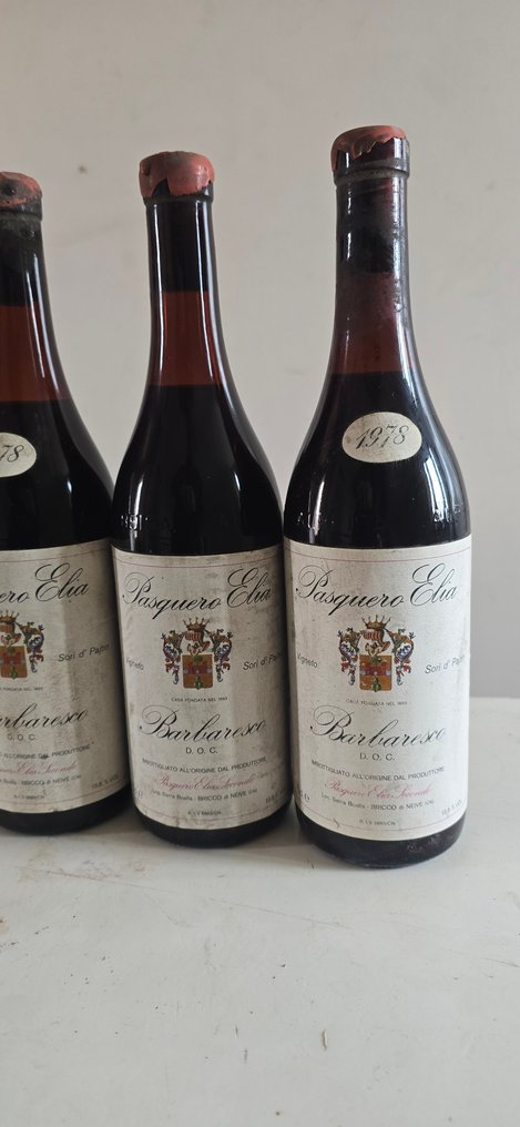 1978 X5 & N.V.  Pasquero Elia - Piedmont - 6 Bottles (0.75L) #1.0